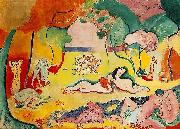 Henri Matisse Le bonheur de vivre oil